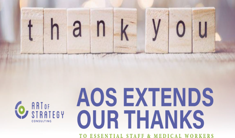 AoS Wants to Thank Those Essential Workers
